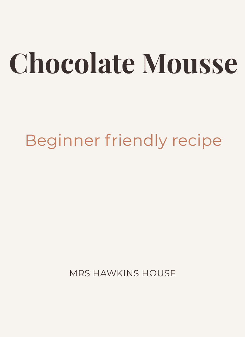 Chocolate Mousse for Beginners: Easy Recipe, Perfect Texture